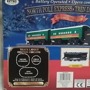 EZTEC | Toys | Eztec Battery Operated North Pole Express 29 Piece 220 ...